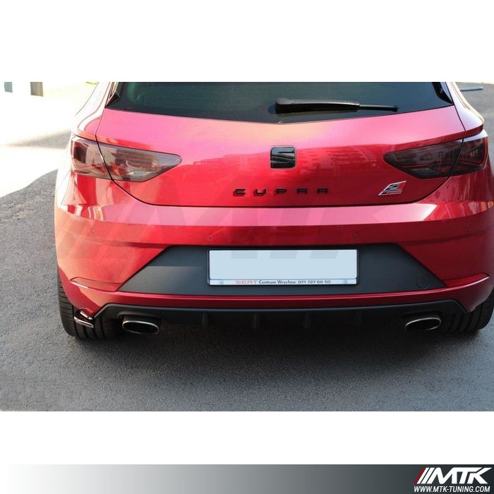 Lames latérales arrière Maxton V2 Seat Leon 5F Cupra Hatchback Phase 2 2017-2020